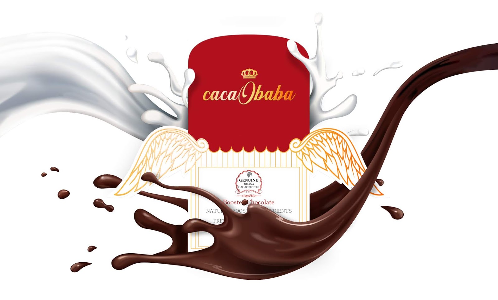展翅飞翔的Cacaobaba巧克力包装