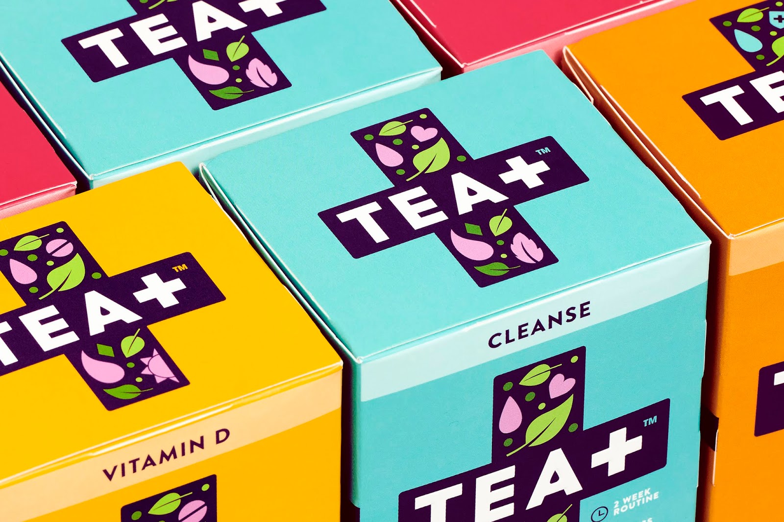 TEA+维它命茶包装设计