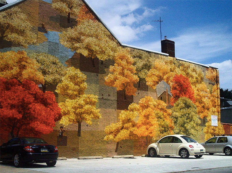 50个超酷的3D街头艺术和壁画