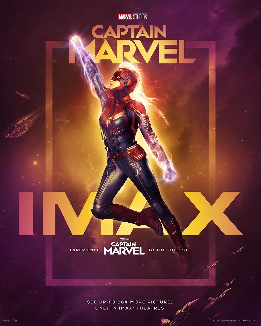 电影海报欣赏：惊奇队长（Captain Marvel）