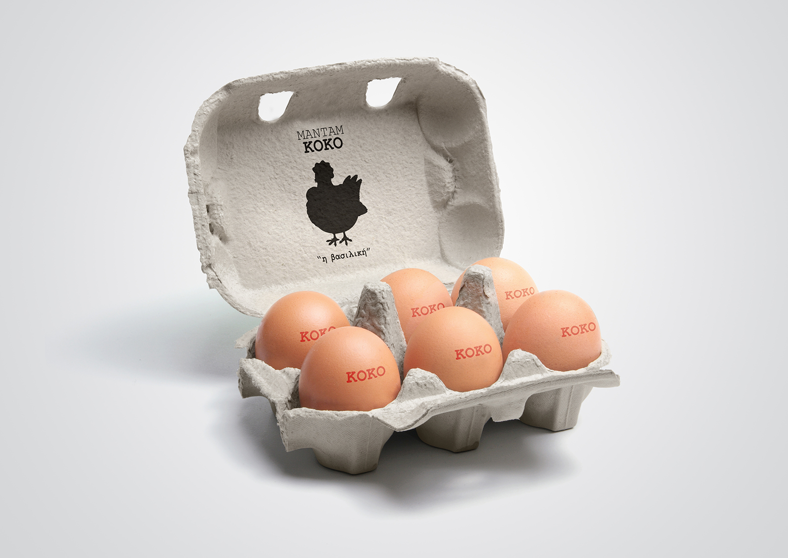 Avgoulakia可爱的鸡蛋包装设计