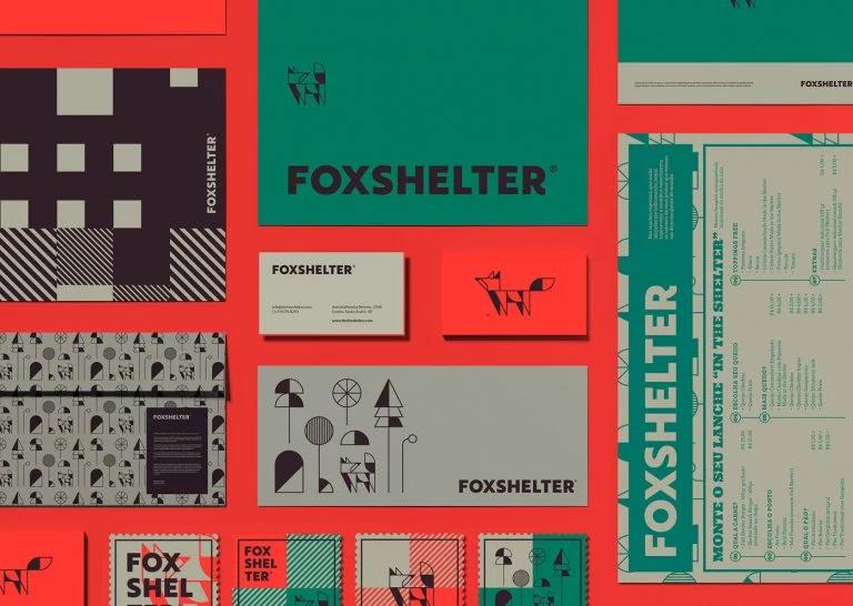 Foxshelter汉堡餐厅品牌VI设计