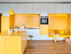 瑞典上世纪20年代公寓的现代时尚风格翻新