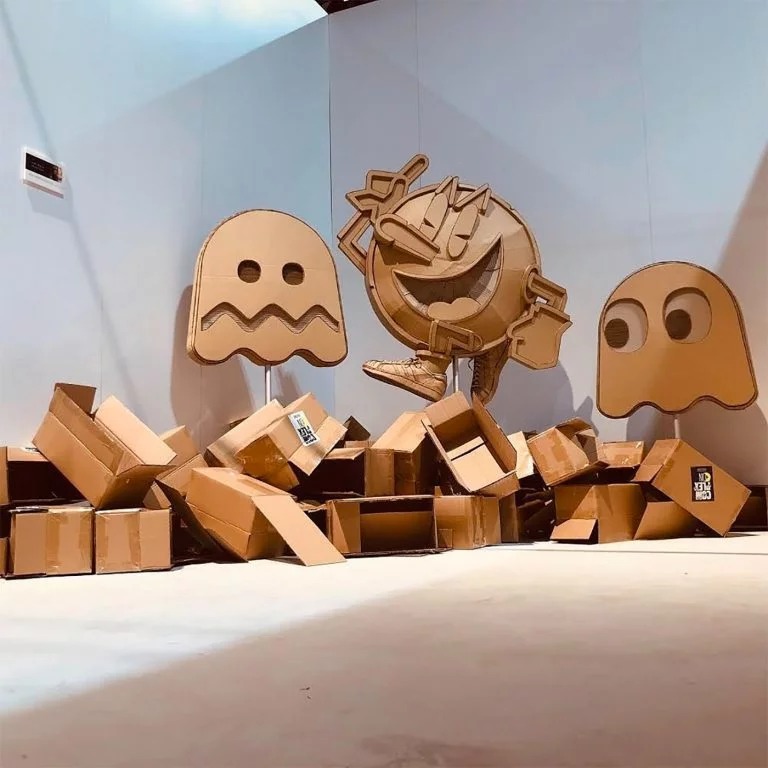 日本艺术家Monami Ohno硬纸板玩出新境界