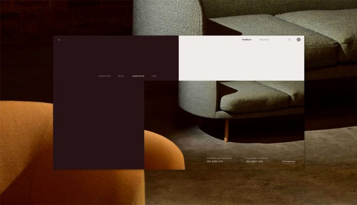 家具在线商店Diverso网页设计