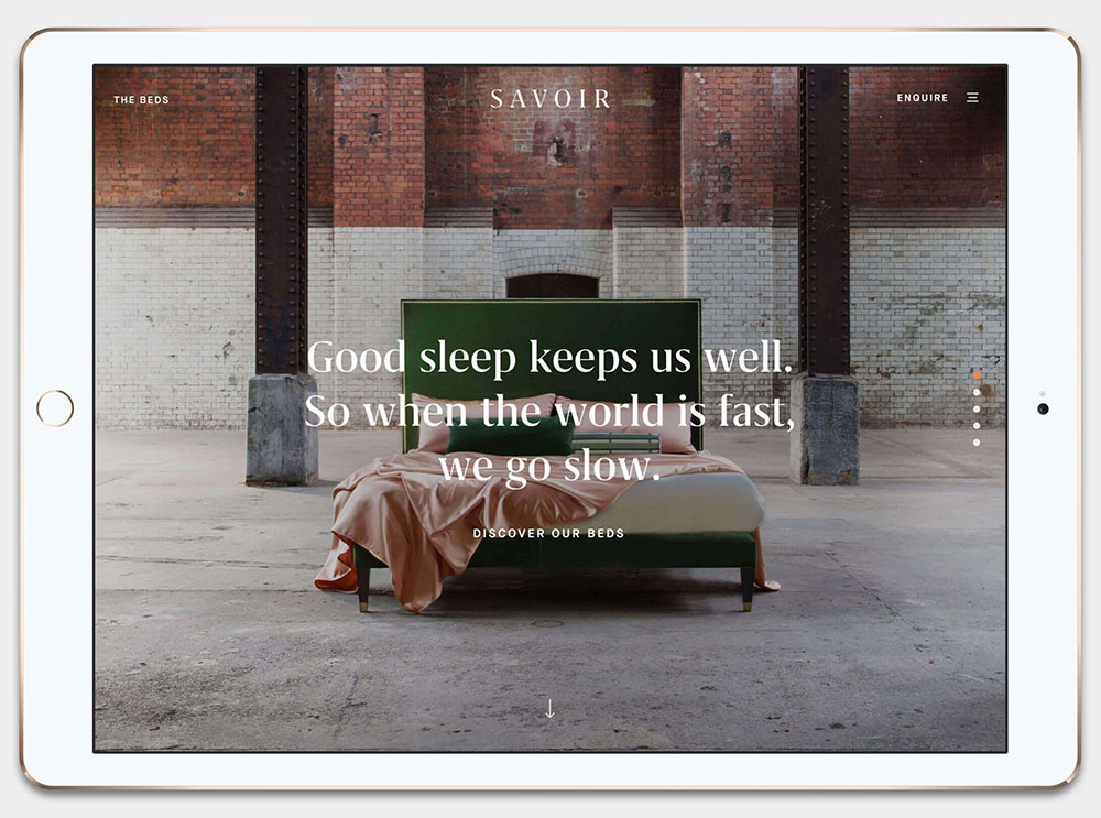 豪華床具和床墊品牌 Savoir Beds 啟用新LOGO