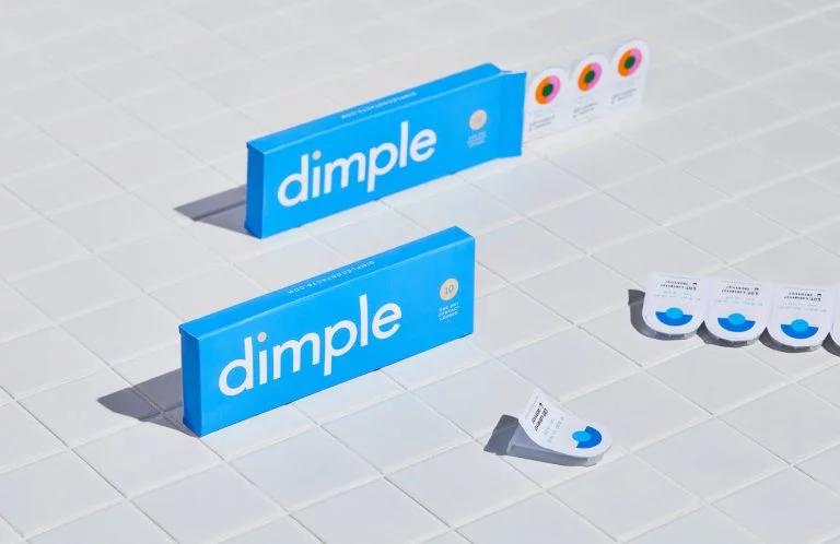 Dimple隐形眼镜品牌形象设计