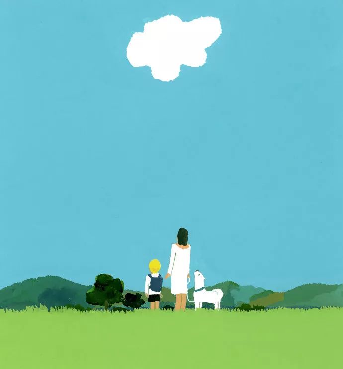 人，狗，自然：Hiroyuki Izutsu美丽插画作品