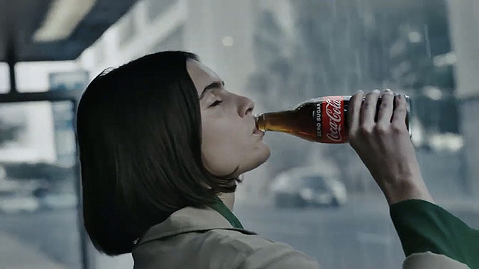 可口可乐宣传广告 舌头味道之旅
