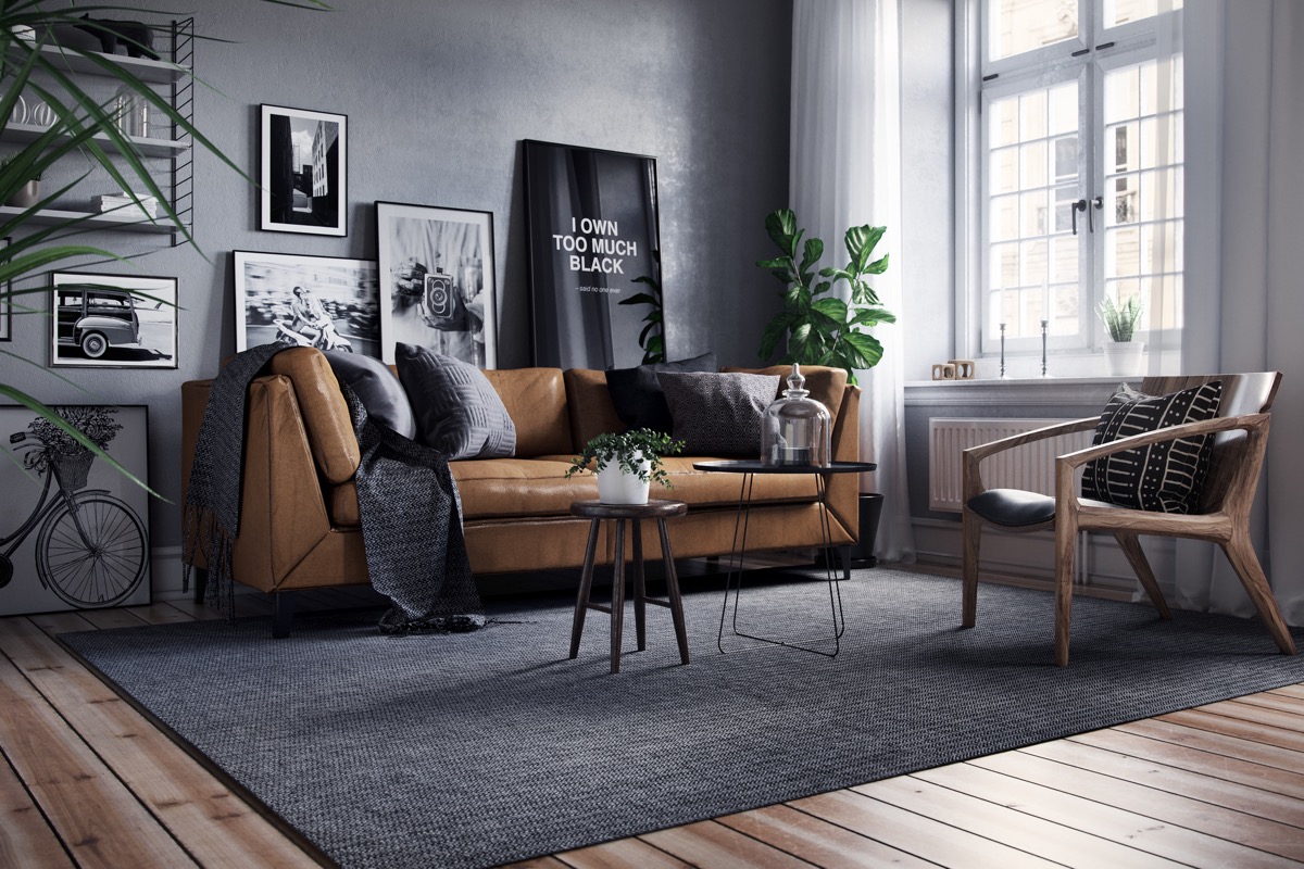 grey-black-and-brown-living-room
