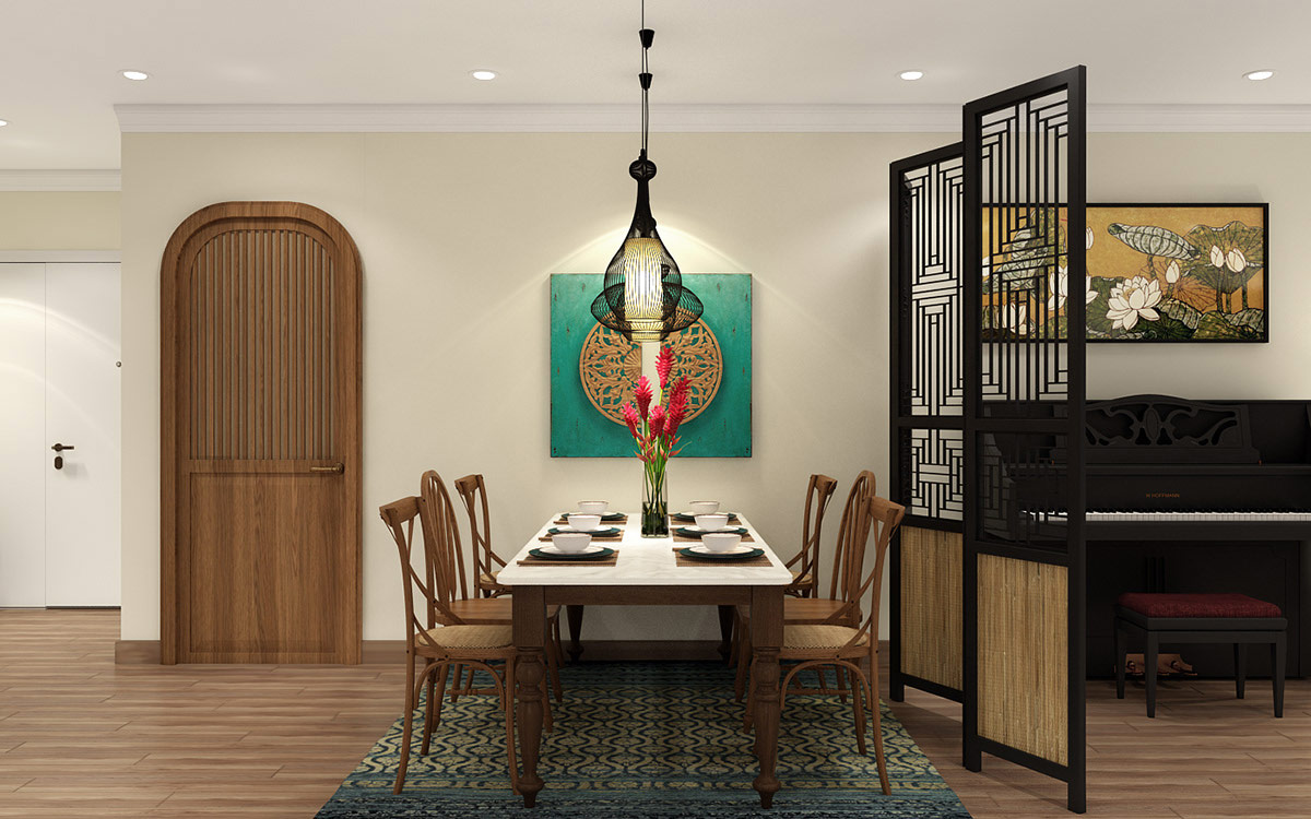 深色调的传统优雅：东南亚风格室内装修设计