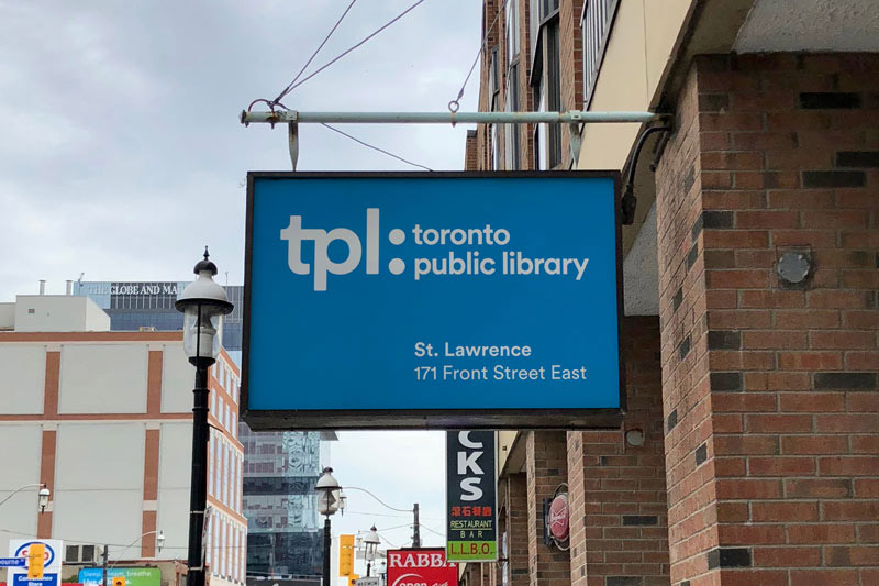 多伦多公共图书馆（Toronto Public Library）启用新标志