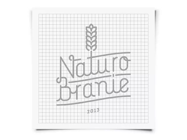 Naturobranie有机食品商店品牌识别设计