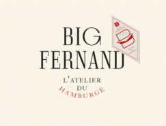 Big Fernand汉堡餐厅品牌视觉设计