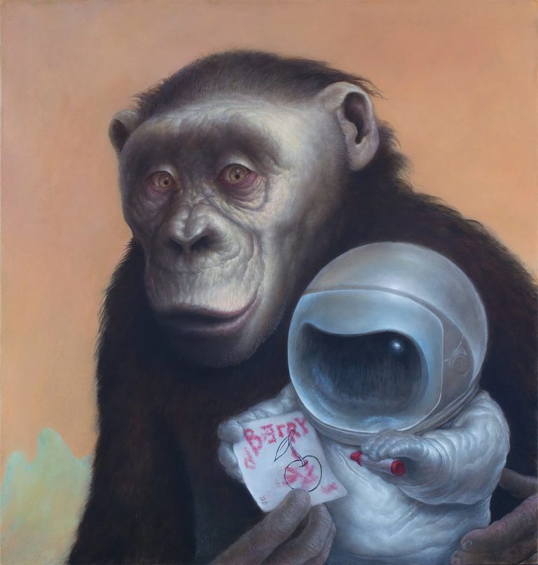 黑猩猩和宇航员:Chris Leib插画作品欣赏