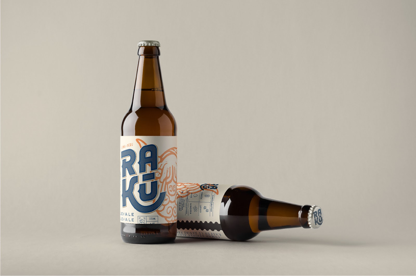 Raku精酿啤酒包装设计