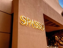 奢华与优雅的意大利餐厅Spasso品牌VI设计