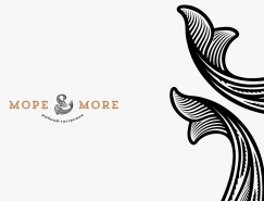 俄罗斯Mope & More海产店品牌形象设计