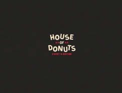 House of Donuts甜甜圈品牌VI设计