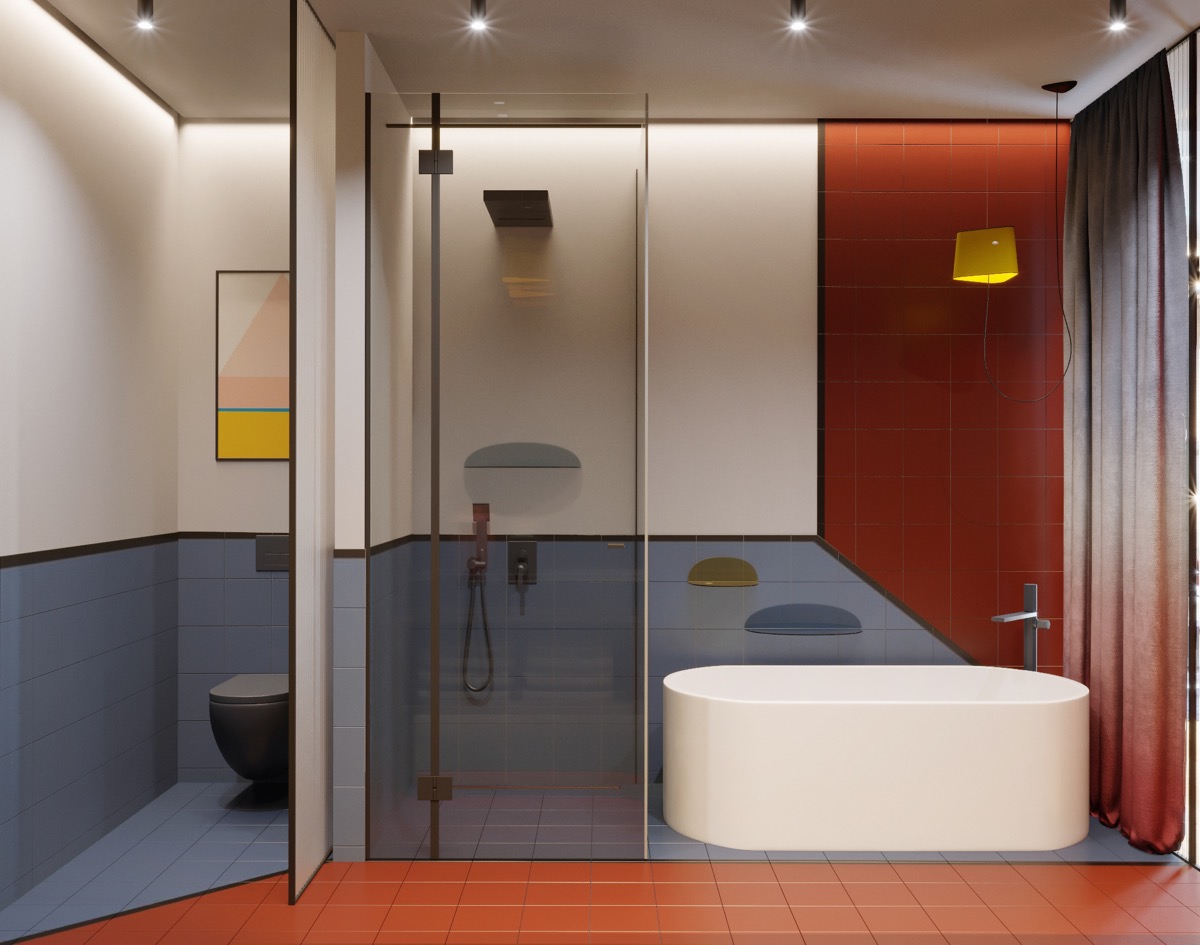 Mondrian-inspired-red-bathroom-600x473.j