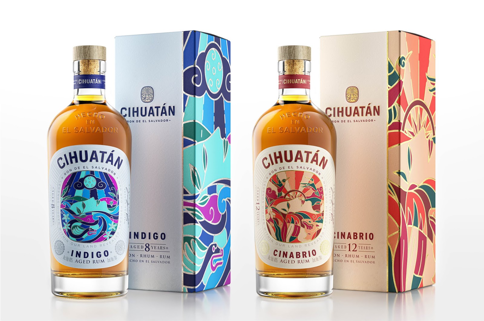 精致又高端 Cihuatán朗姆酒包装设计