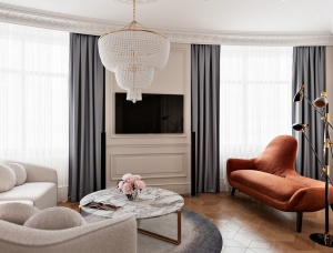 典雅的歐式風格 舒適奢華的現代家居設計