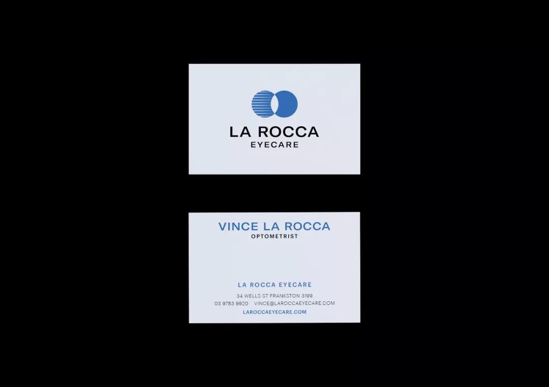 眼镜和验光品牌La Rocca视觉VI设计