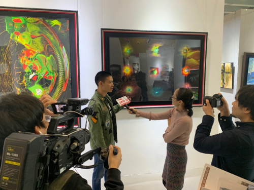 2019广州艺术博览会参展作品 《羔羊》震撼人心