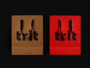 家居品牌店trit视觉识别设计