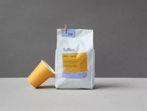 充满活力的Tuffler咖啡品牌视觉设计