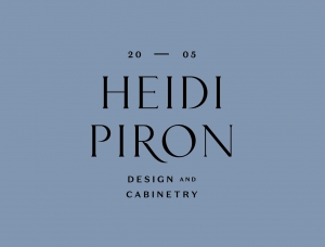 厨房设计和空间定制品牌Heidi Piron视觉形象设计