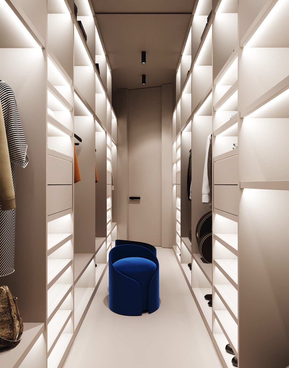 星际飞船风格家具的未来派家居装修设计