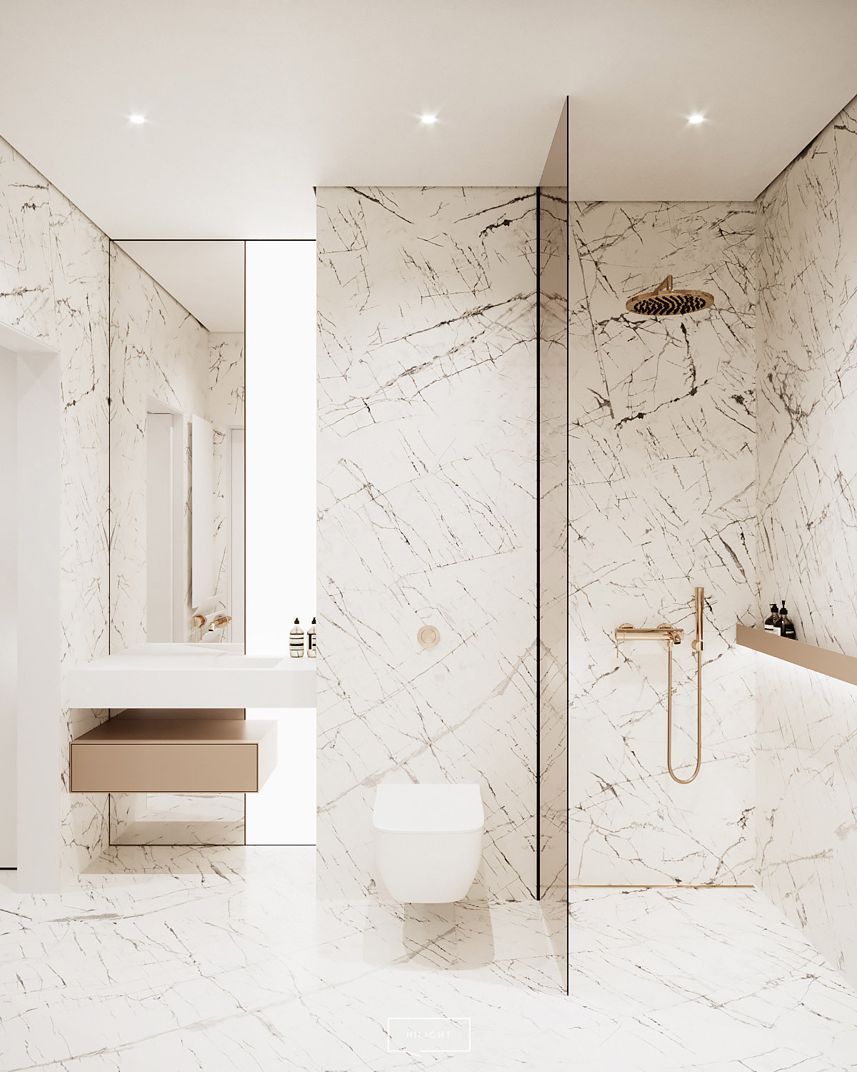 white-and-gold-minimalist-bathroom-600x7