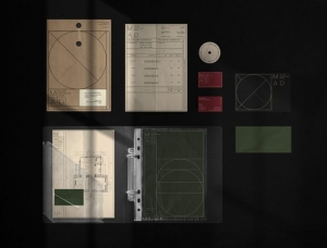 建筑设计公司MAD品牌视觉设计