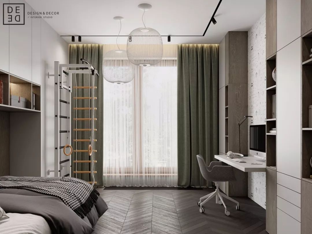 富有质感的俄罗斯现代公寓设计