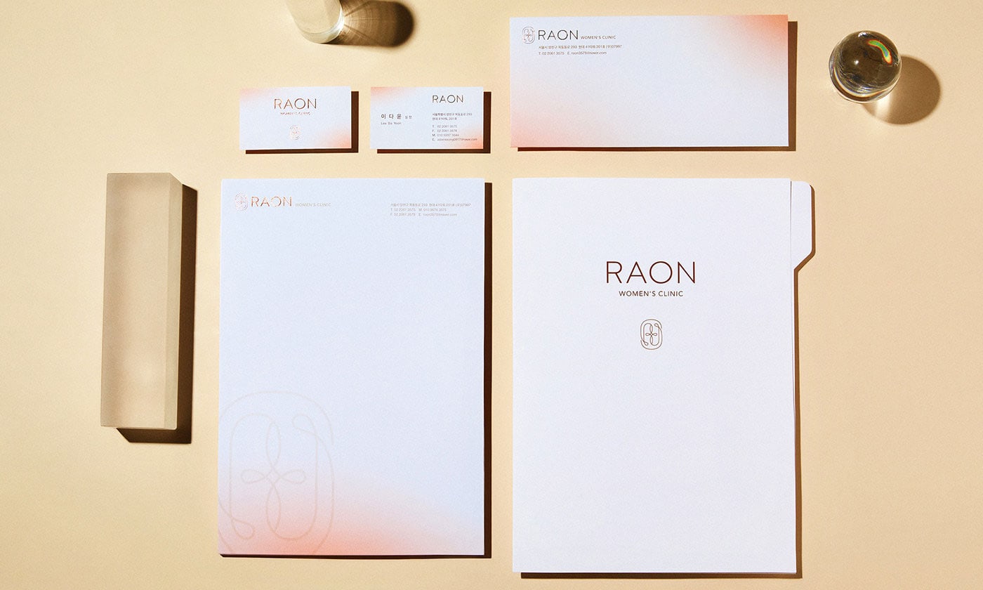 Raon妇科诊所品牌视觉设计
