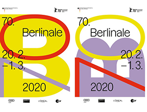 2020年第七十屆柏林國際電影節主視覺海報設計