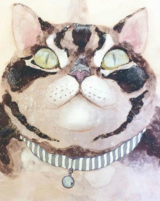 慵懒温和！日本插画师久野悠Haruka KUNO笔下的猫咪