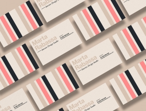 胜利拱门！室内设计工作室Marta Rabassa品牌形象设计