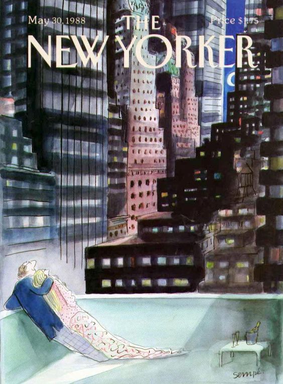 插画大师Jean-Jacques Sempé和《纽约客》