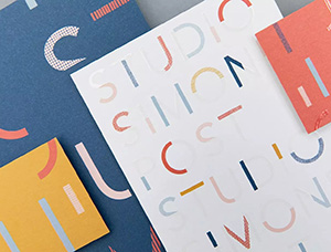 纺织品和产品设计师Simone Post工作室品牌视觉设计