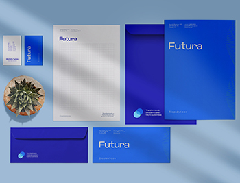 环保的生物塑料生产商：FUTURA品牌视觉设计