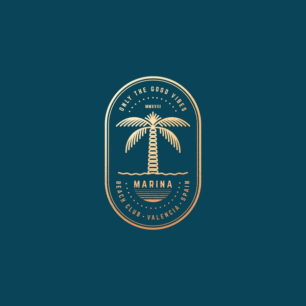 35款徽章风格logo设计