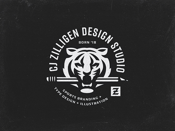 35款徽章风格logo设计