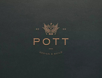 建筑和室内设计公司POTT品牌视觉设计