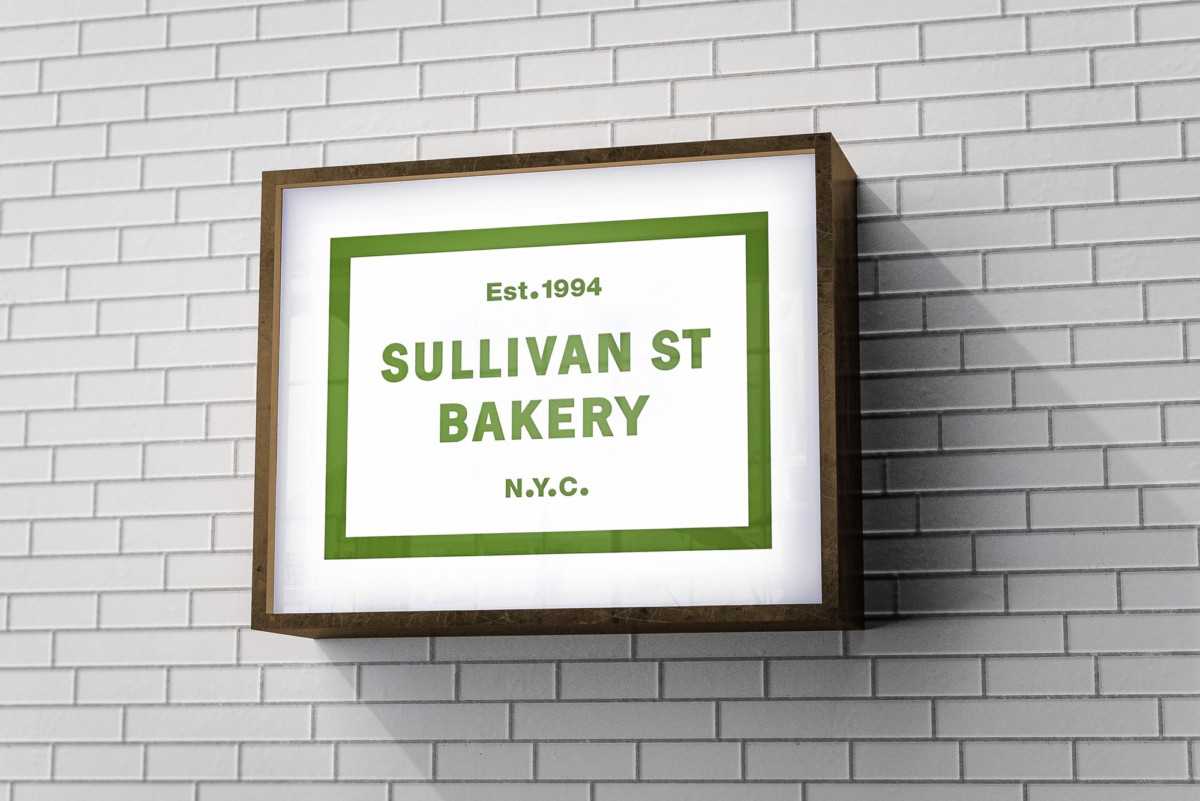 Sullivan Street Bakery烘焙店品牌形象设计