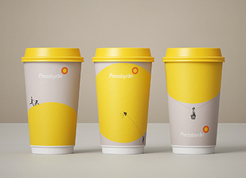 插画与色彩的温暖互动！瑞典便利店Pressbyrån品牌视觉设计