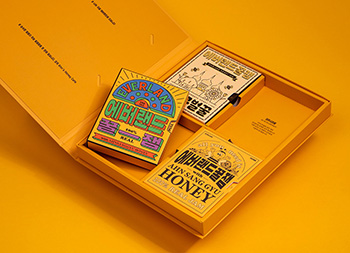 韓國Everland蜂蜜包裝設計
