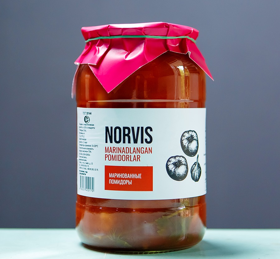 Norvis腌菜罐包装设计