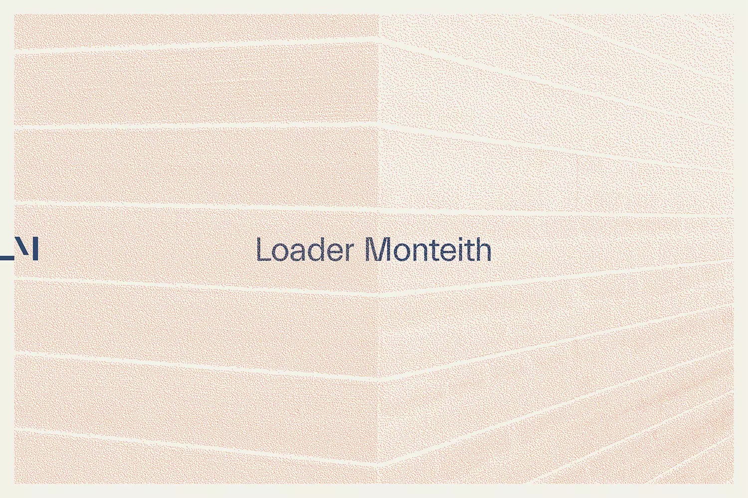 建筑事务所Loader Monteith品牌视觉设计
